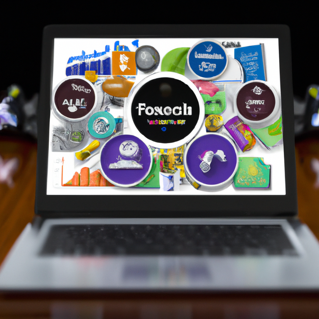 Main Focus: A sleek, modern laptop sits prominently in the center of the image. The screen displays a dynamic dashboard with graphs and statistics, symbolizing active affiliate marketing management.
Background Elements: Behind the laptop, subtly blended into the backdrop, are various affiliate marketing icons like shopping carts, link chains, and social media symbols. These icons are interspersed with floating dollar signs, each varying slightly in size to create a sense of depth.
Color Scheme: Use a color palette that conveys professionalism and success—think deep blues, greens, and accents of gold for the dollar signs to emphasize earnings.
Lighting and Mood: The lighting should be bright and focused on the laptop, highlighting its importance while the background remains slightly shadowed to keep the focus on the main subject but still visible enough to be identifiable.
